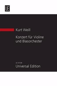 Concerto for Violin and Wind Orchestra, Op. 12