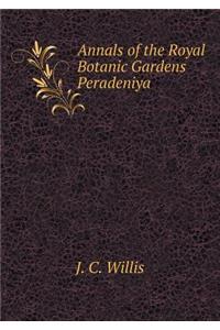 Annals of the Royal Botanic Gardens Peradeniya