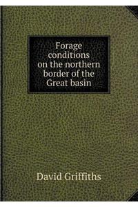 Forage Conditions on the Northern Border of the Great Basin