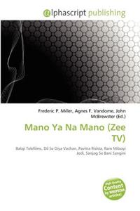 Mano YA Na Mano (Zee TV)