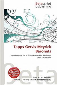 Tapps-Gervis-Meyrick Baronets