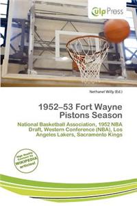 1952-53 Fort Wayne Pistons Season