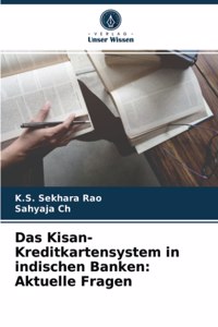 Kisan-Kreditkartensystem in indischen Banken