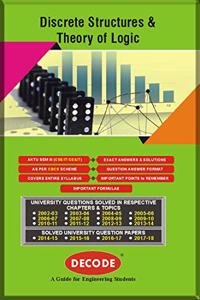 Decode Discrete Structures & Theory Of Logic For Aktu 18 Course (Iii - Cse/Cs&It/It - Kcs303)