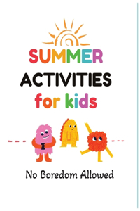 Summer Activity Book