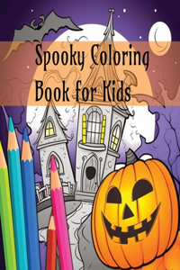 Spooky Halloween Coloring Book for Kids