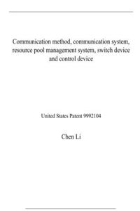 Communication method, communication system, resource pool management system, switch device and control device