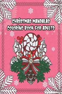 christmas mandalas coloring book for adults