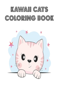 Kawaii Cats Coloring Book