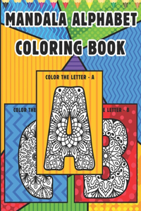 Mandala Alphabet Coloring Book