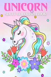 Unicorn Adult Coloring Book