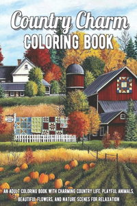 Country Charm Coloring Book