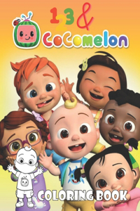 Cocomelon & 123 Coloring Book