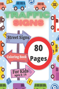 Traffic Signs coloring book