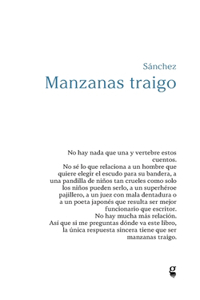 Manzanas traigo
