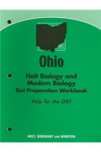 Ohio Holt Biology and Modern Biology Test Preparation Workbook: Help for the OGT