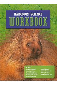 Harcourt Science: Student Edition Workbook Grade 3