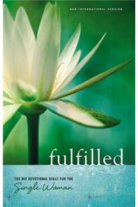 Fulfilled-NIV: The NIV Devotional Bible for the Single Woman