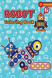 Robot Coloring Book