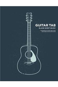 Guitar Tab Blank Sheet Music
