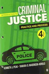 Bundle: Peak, Introduction to Criminal Justice 4e (Vantage Shipped Access Card) + Peak, Introduction to Criminal Justice 4e (Loose-Leaf)