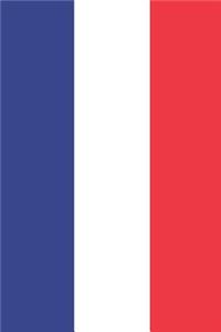 France Flag Notebook - French Flag Book - France Travel Journal
