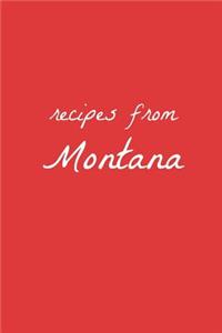 Recipes from Montana