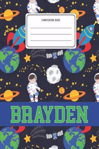Composition Book Brayden