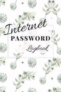 Internet Password Logbook