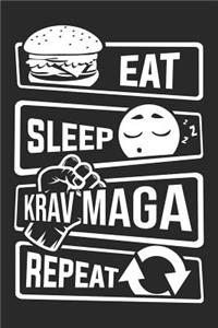 Eat Sleep Krav Maga Repeat