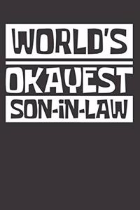 Son In Law Notebook Journal