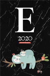2020 Sloth Tribe Diary Planner