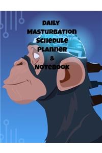 The Daily Masturbation Schedule Planner & Notebook