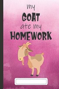 My Goat Ate My Homework