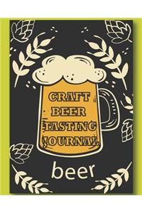 Craft Beer Tasting Journal