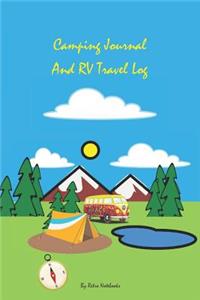 Camping Journal And RV Travel Log