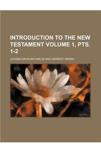 Introduction to the New Testament Volume 1, Pts. 1-2