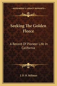 Seeking The Golden Fleece