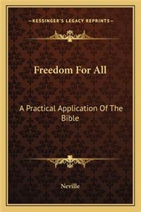 Freedom For All