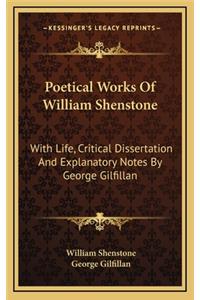 Poetical Works of William Shenstone