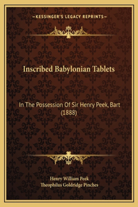 Inscribed Babylonian Tablets