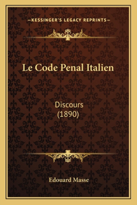 Le Code Penal Italien