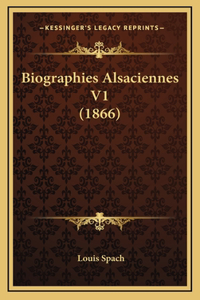 Biographies Alsaciennes V1 (1866)