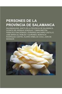 Persones de La Provincia de Salamanca