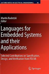 Languages for Embedded Systems and Their Applications