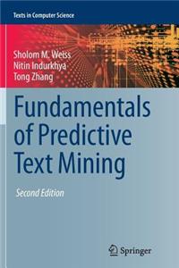 Fundamentals of Predictive Text Mining