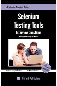 Selenium Testing Tools Interview Questions You'll Most Likely Be Asked