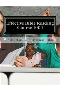 Effective Bible Reading