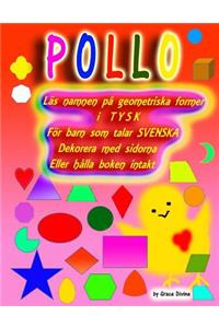 Läs namnen på geometriska former i TYSK För barn som talar SVENSKA Dekorera med sidorna Eller hålla boken intakt