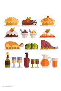 Blank Recipe Book: Feast